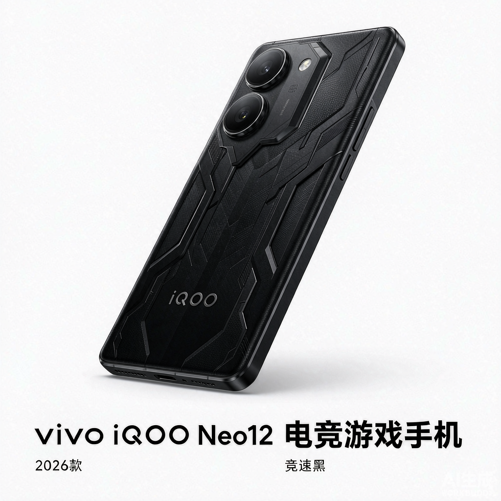 vivo iQOO Neo12 16GB+512GB 竞速黑 天玑9500 自研电竞芯片Q3 160W超快闪充 144Hz高刷 5G电竞游戏手机